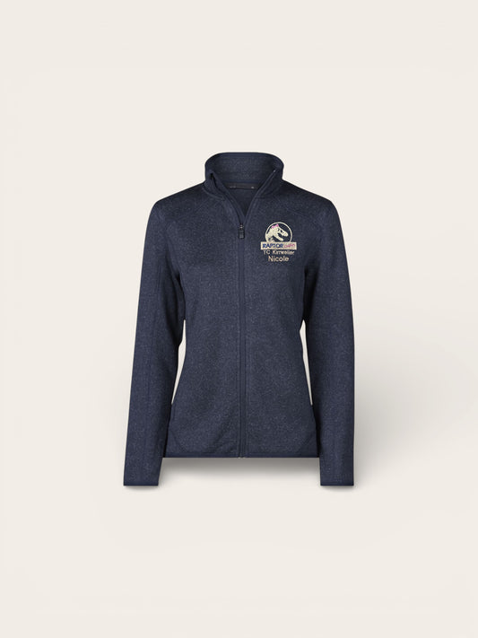 TCK - Strick-Fleece Jacke Damen
