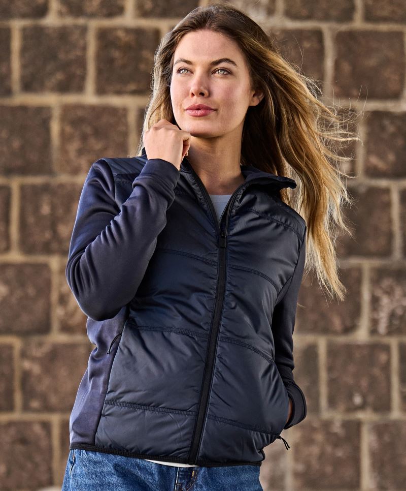 TCK - Hybrid Stretch Kapuzenjacke Damen